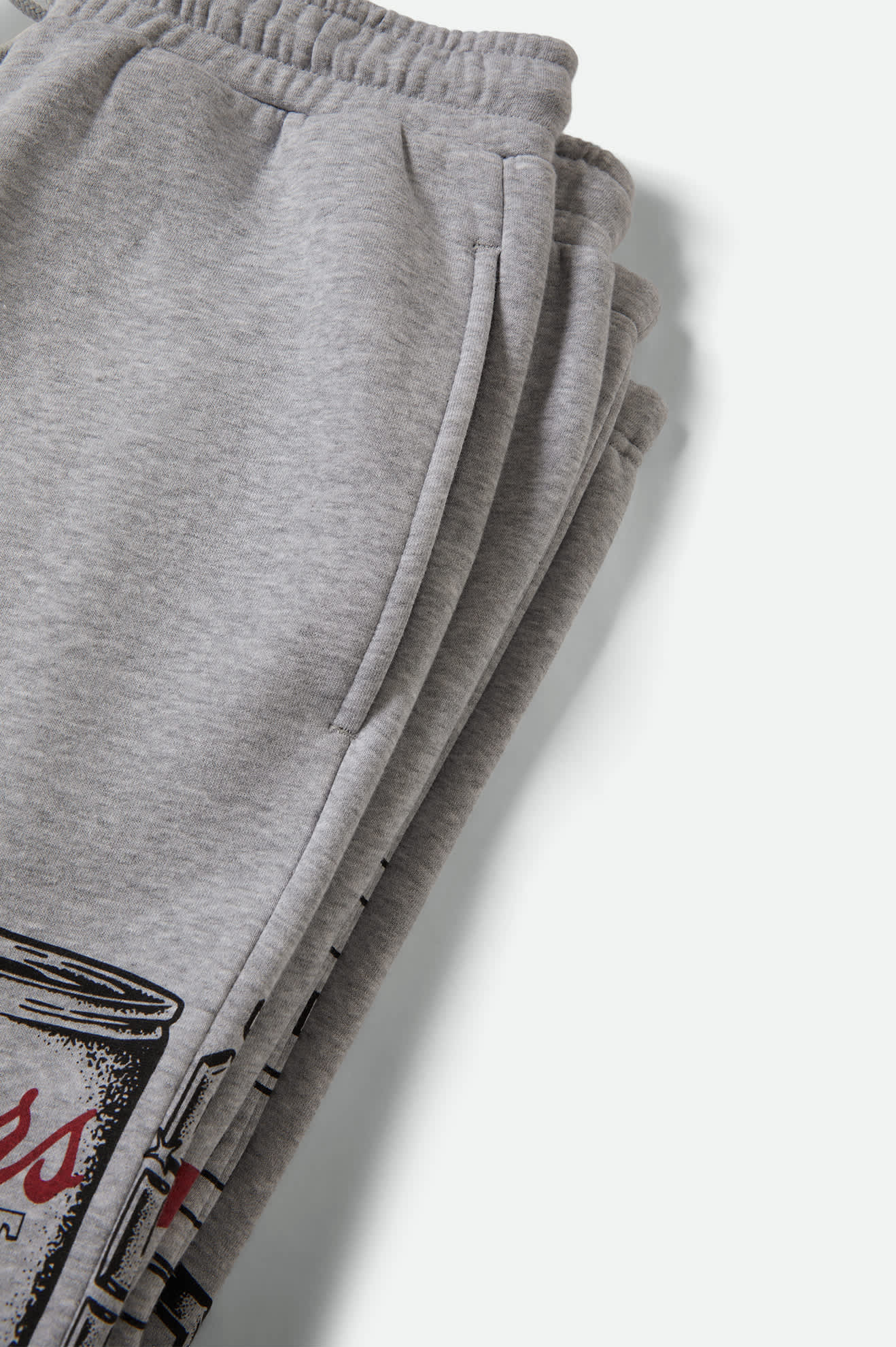 Men's Coors Light Silver Speed Sweatpant in the color Heather Grey - Additional Laydown image