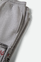 Men's Coors Light Silver Speed Sweatpant in the color Heather Grey - Additional Laydown image
