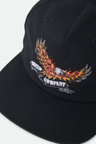 Men's Blazing Snapback in the color Black - Additional Laydown image