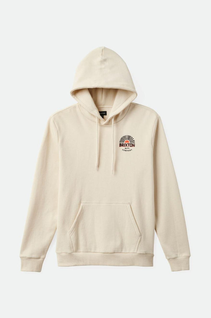 Brixton Rising Sun Hood - Whitecap