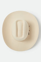 Unisex Prescott Brick Top Cowboy Hat in the color Wax Paper - Additional Laydown image