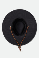 Unisex Beck Journey Canvas Hat in the color Black - Additional Laydown image