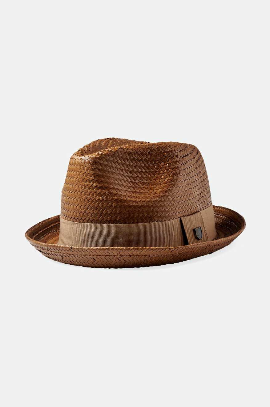 Castor Fedora Toffee Bronze Brixton