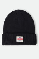 Unisex Trademark Beanie in the color Black - Front Product View