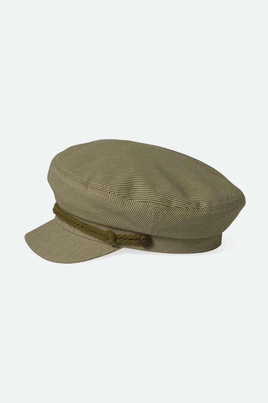 Fiddler Fisherman Cap - Sea Kelp/Oat Milk