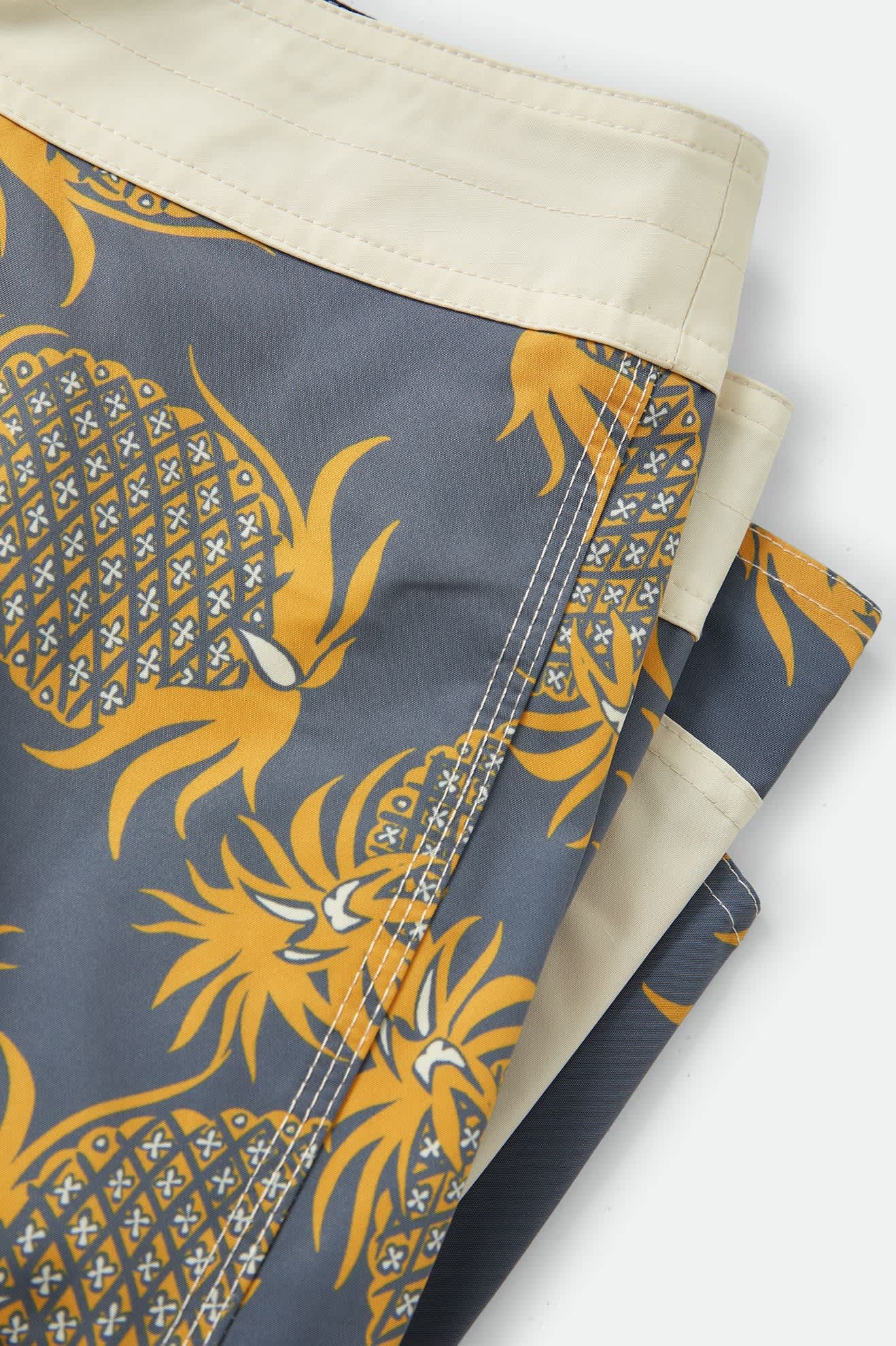 Men's Classic Trunk 17" in the color Future Grey/Golden Pineapple - Additional Laydown image
