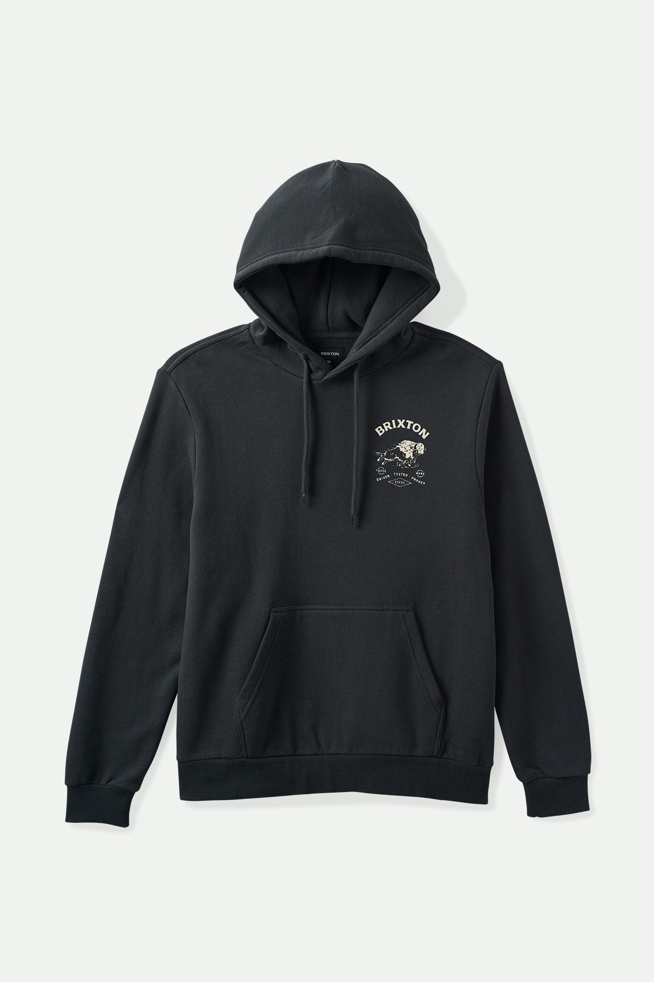 Brixton hoodie black on sale