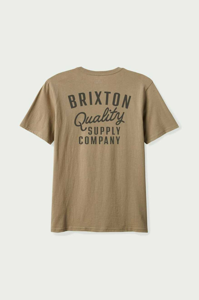 Brixton Hubal S/S Tailored T-Shirt - Oatmeal