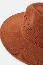Women's Sophia Knit Packable Hat in the color Caramel - Additional Laydown image