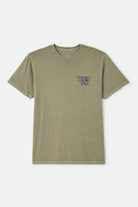 Men's Rockton Standard T-Shirt in the color Olive Surplus Worn Wash - Front Product View