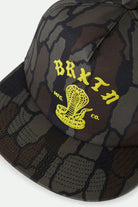 Unisex Darver Snapback in the color Bark Camo - Additional Laydown image