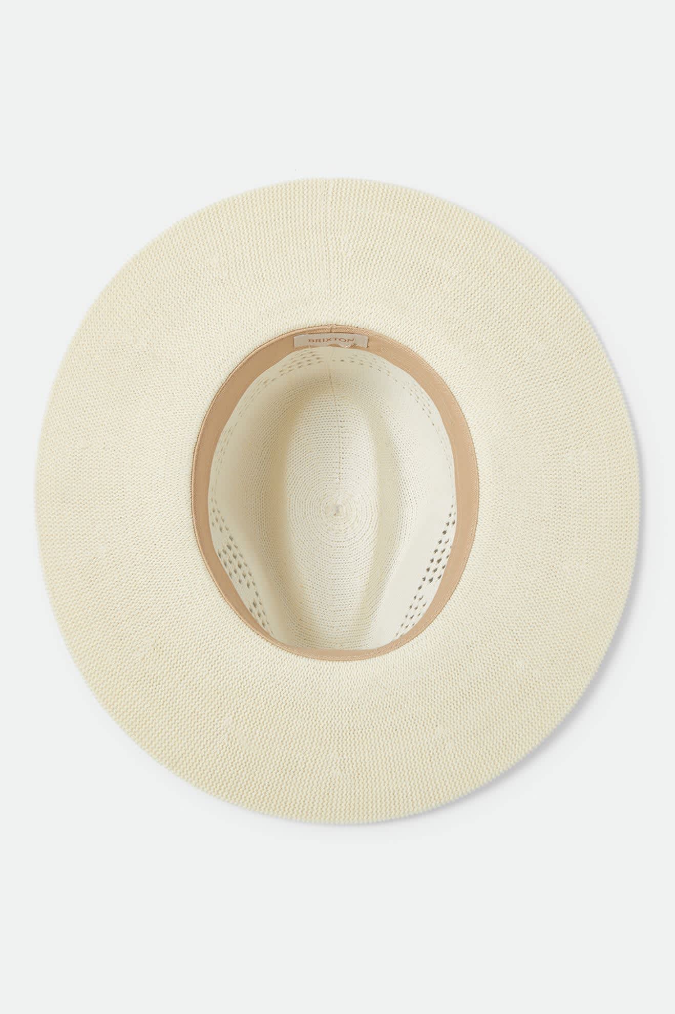 Women's Sophia Knit Packable Hat in the color Natural - Additional Laydown image