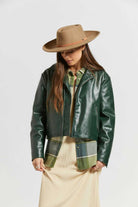 Brixton Women's Brenton Convertabrim Fedora - Tobacco Brown | Front fit