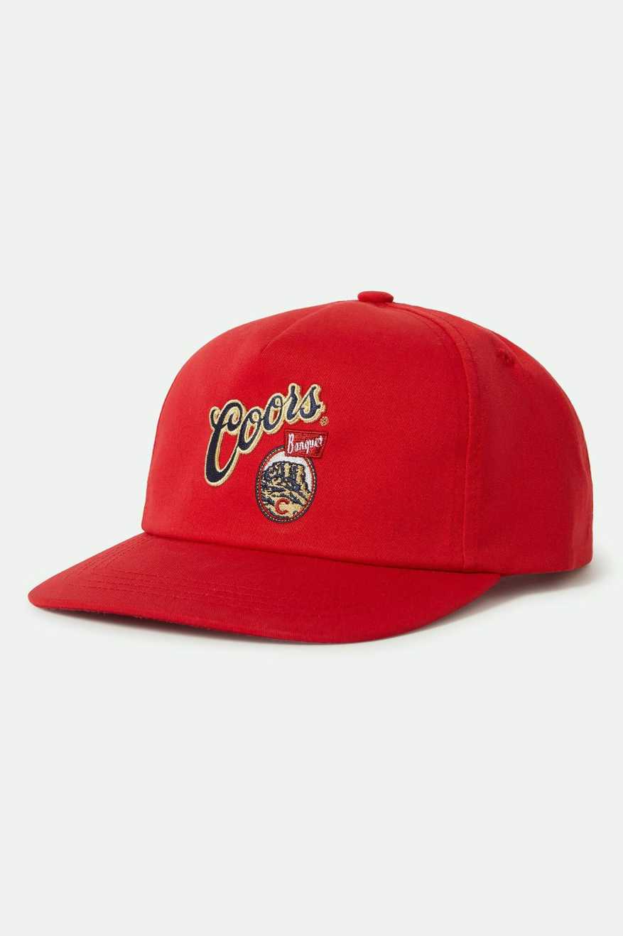 Coors Start Your Legacy Banquet Hops Snapback - Red