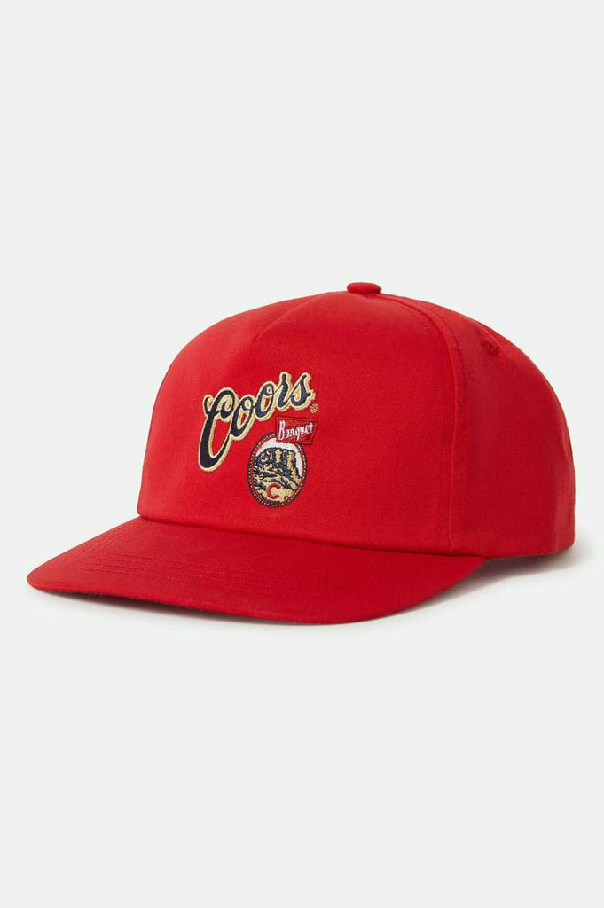 Brixton Coors Start Your Legacy Banquet Hops Snapback - Red