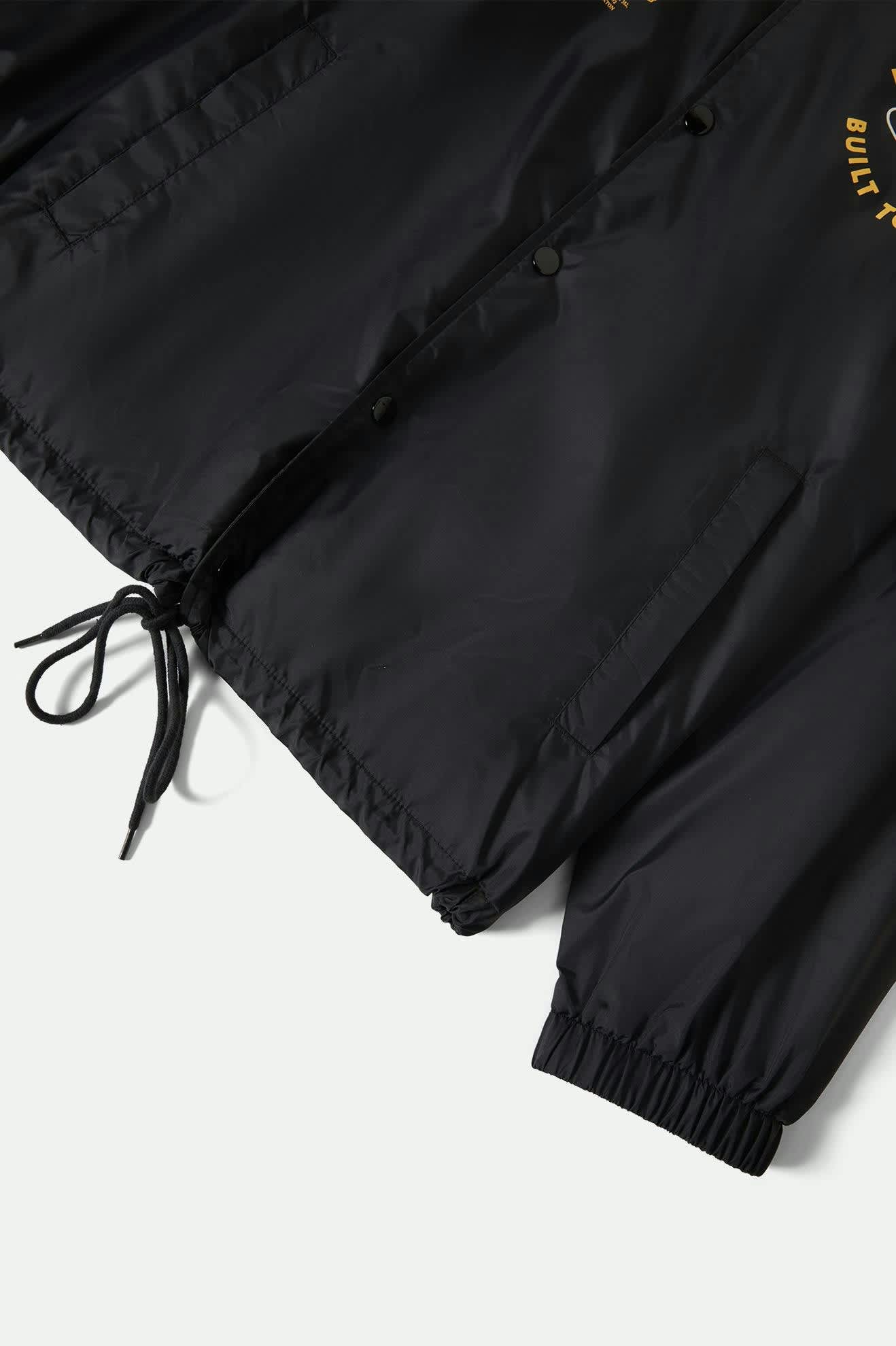 Men's Ford Built Tough Windbreaker in the color Burnt Rubber - Additional Laydown image