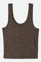 Women's Off Duty A-Tank in the color Gold Metallic - Front Product View