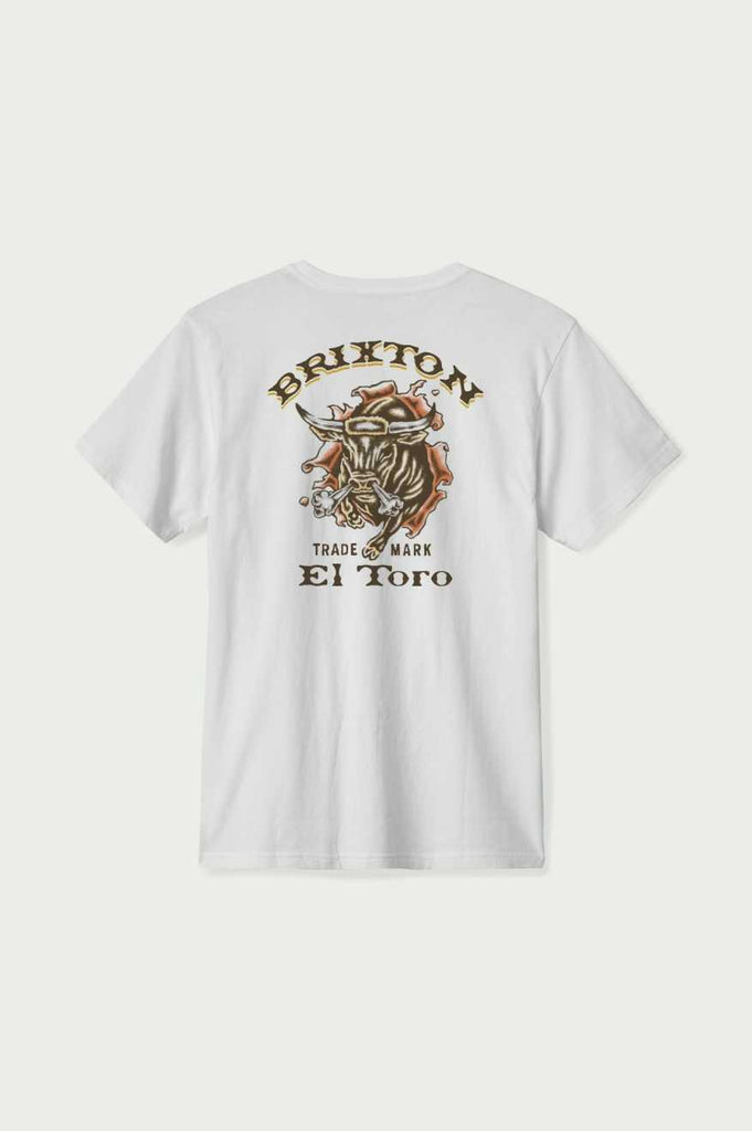 Brixton El Toro S/S Tailored T-Shirt - White