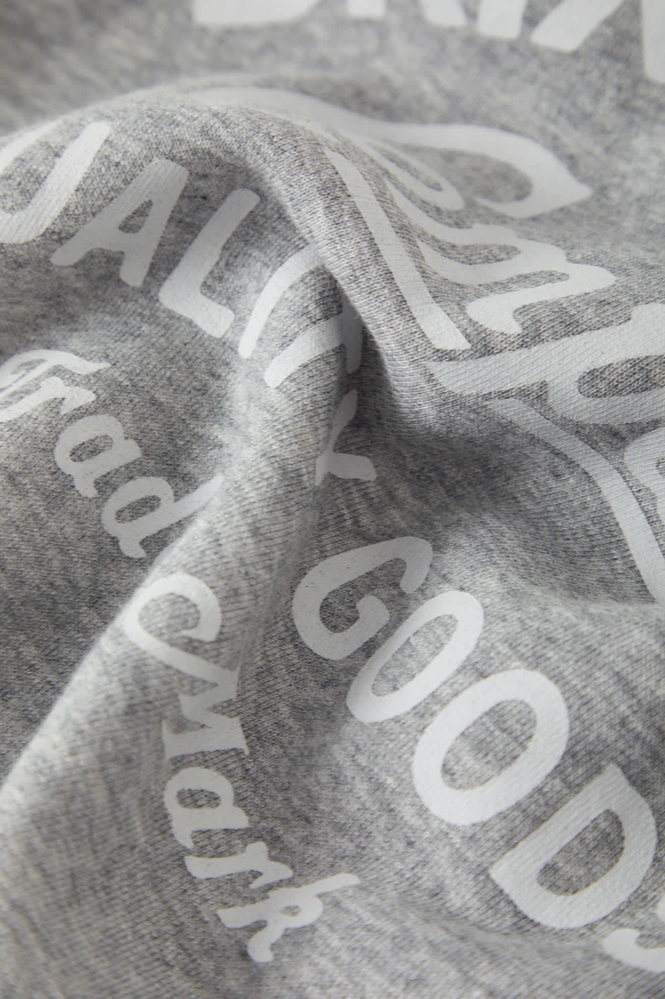 Men's Straton Crew in the color Heather Grey - Additional Laydown image