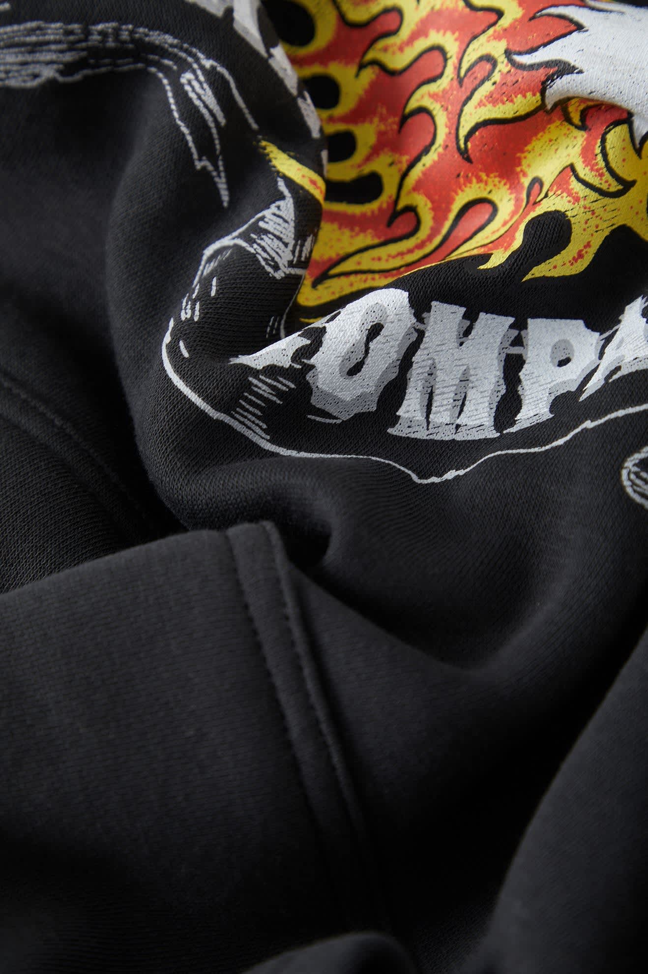 Men's Blazing Hood in the color Black - Additional Laydown image