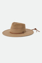 Unisex Beck Journey Canvas Hat in the color Khaki - Front Product View