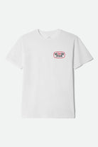 Men's Coors Light Pit Stop S/S Standard T-Shirt in the color White - Front Product View