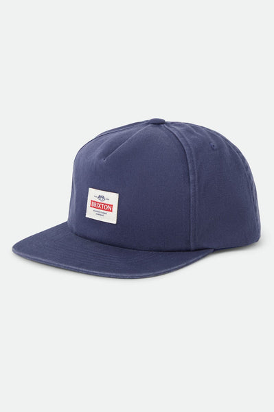 帽子 ___ce1331 /visitfor/hat Unisex Trademark Adjustable Hat in Washed Navy – Brixton
