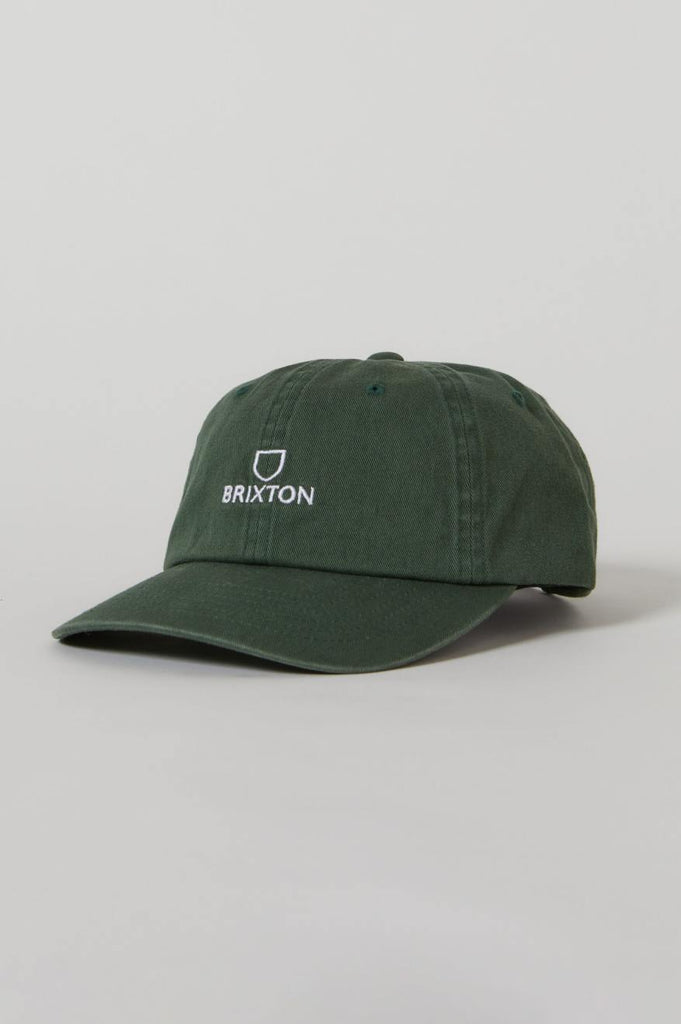 Brixton Alpha LP Adjustable Hat - Trekking Green Vintage Wash