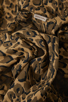 Women's Jane Utility Wide Leg Pant in the color Brown Cheetah - Additional Laydown image