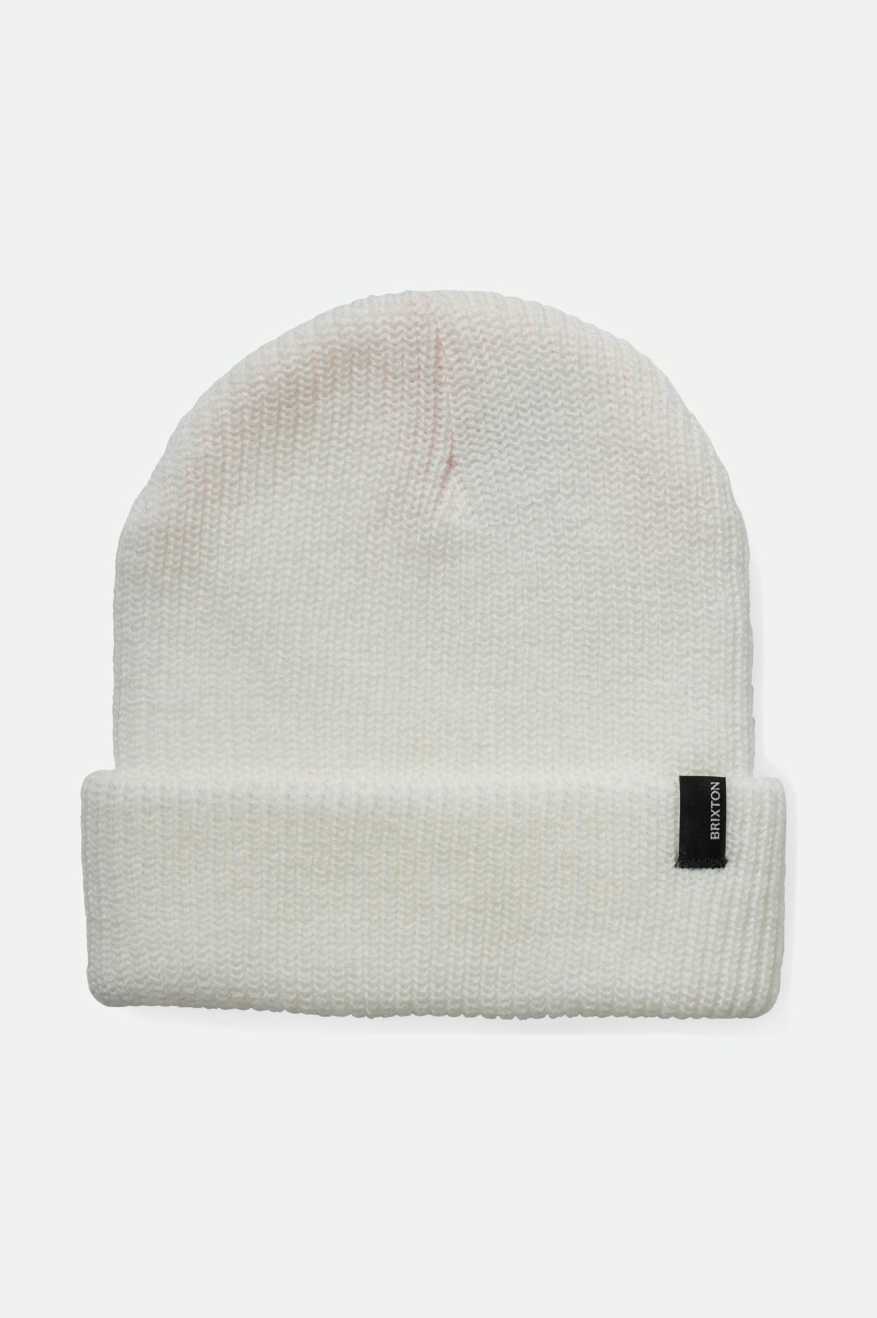 Unisex Heist Beanie in White Brixton