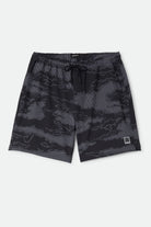 Men's Journey Active Short in the color Black Camo - Front Product View