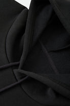 Men's Ewing Hood in the color Black - Additional Laydown image