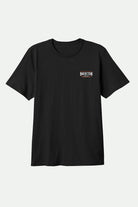 Men's Pierson S/S Standard T-Shirt in the color Black - Front Product View