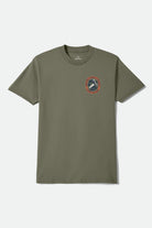 Men's Bay Standard T-Shirt in the color Olive Surplus - Front Product View