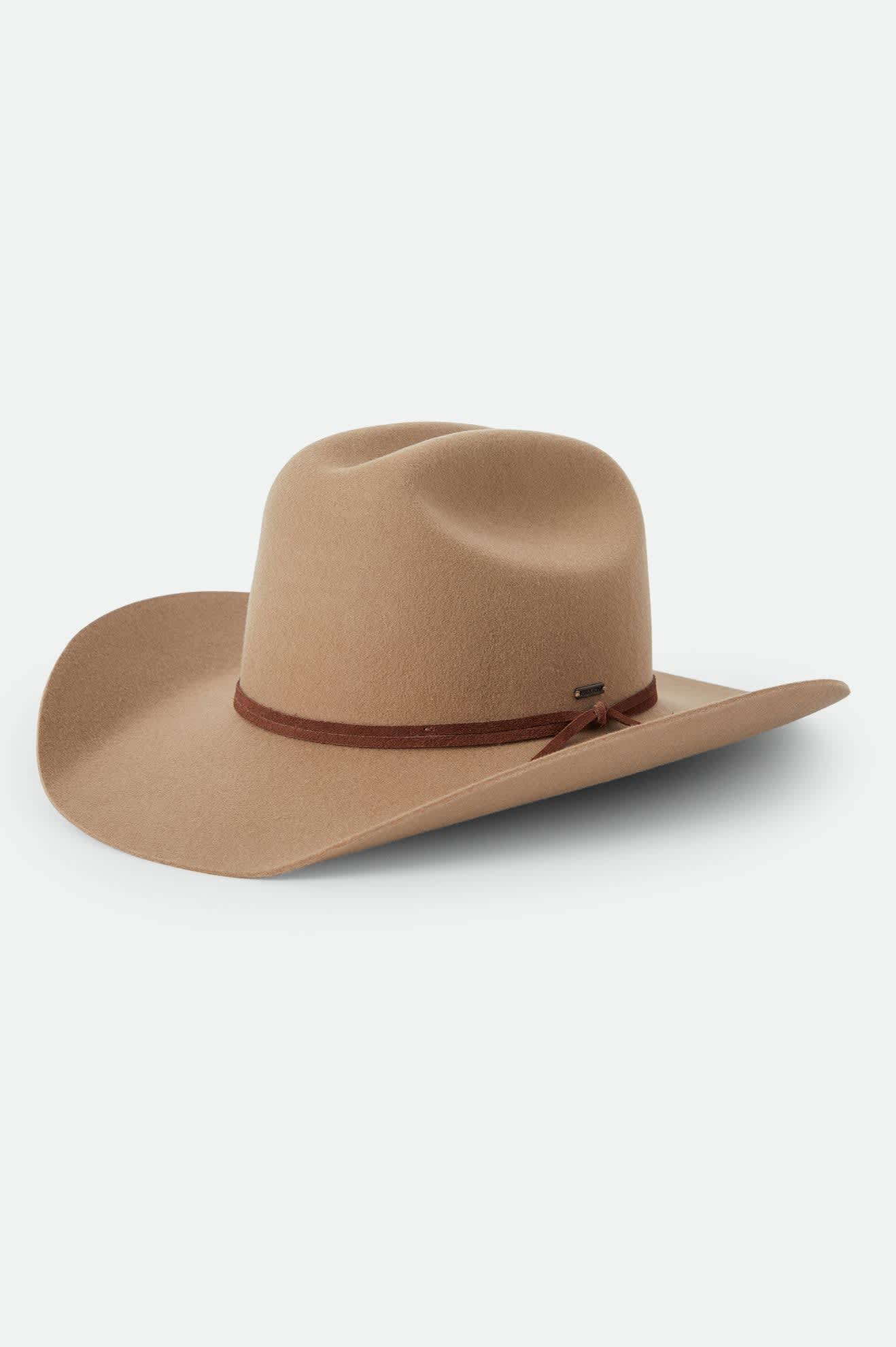 Unisex Laredo Cowboy Hat in the color Khaki - Front Product View