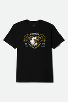 Men's Ruckett S/S Standard T-Shirt in the color Black - Front Product View