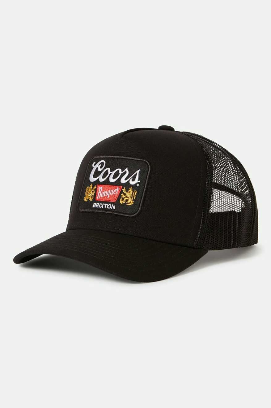 Coors Start Your Legacy Griffin Trucker Hat - Black/Black