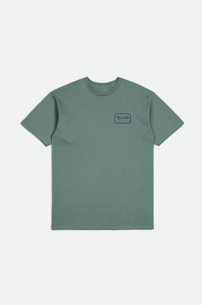 Brixton Grade S/S Standard Tee - Chinois Green/Washed Navy/Washed Black