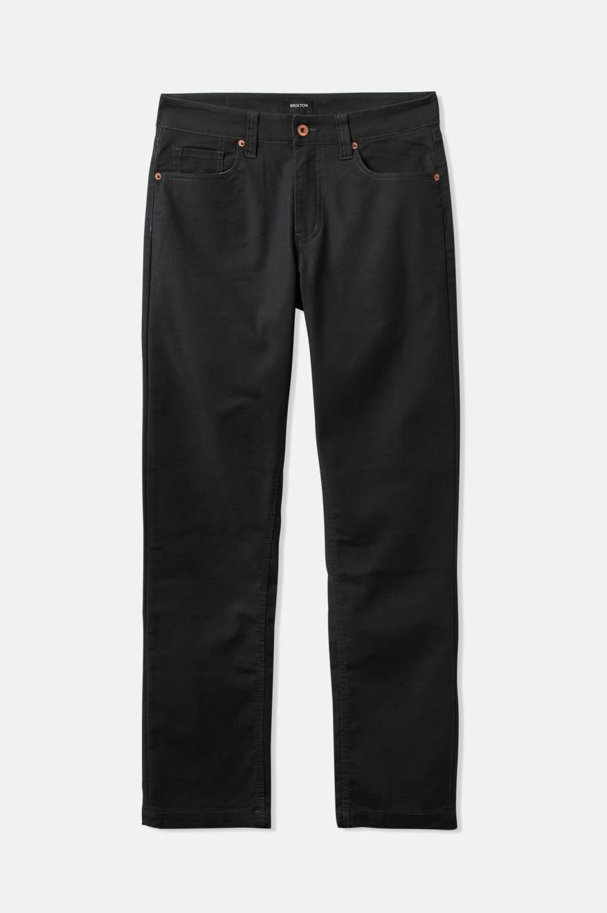 Men s Builders 5 pocket Stretch Pant in Black Brixton