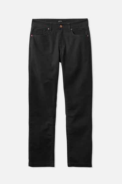 Men's Builders 5-Pocket Stretch Pant in Black – Brixton