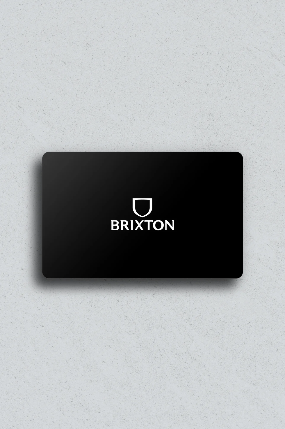 Unisex Brixton E-Gift Card In The Color Black