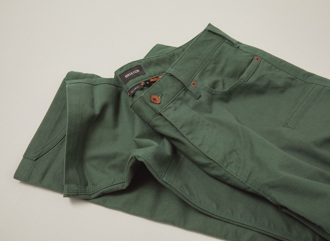 Men's Builders Carpenter Stretch Pant in Primary Green – Brixton
