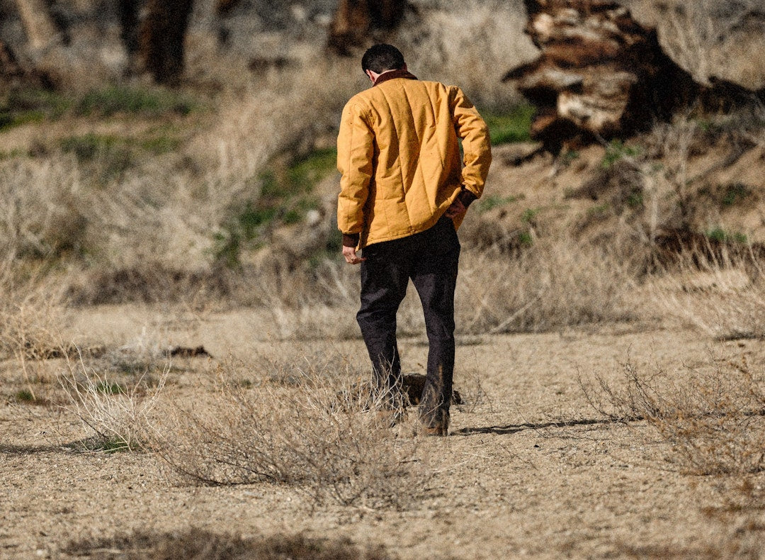 ジャケット・アウター UK Men's Builders Ranch Jacket in Spruce Yellow – Brixton