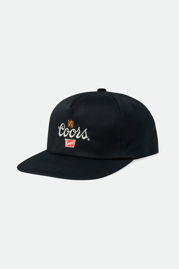Brixton Coors Griffin Snapback - Black