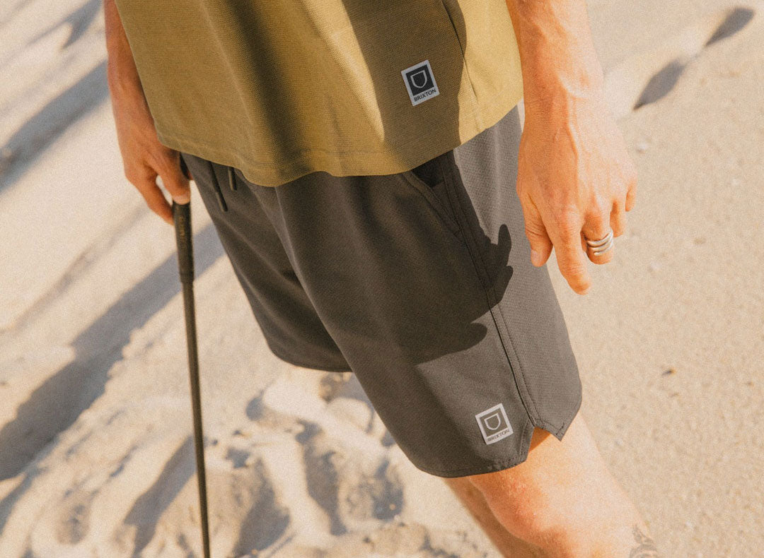 Men's Journey Active Short in Black – Brixton