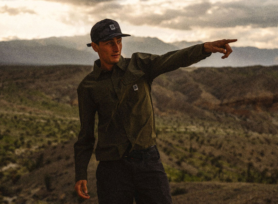 Unisex Journey Performance Snapback in Black Tiger Camo – Brixton