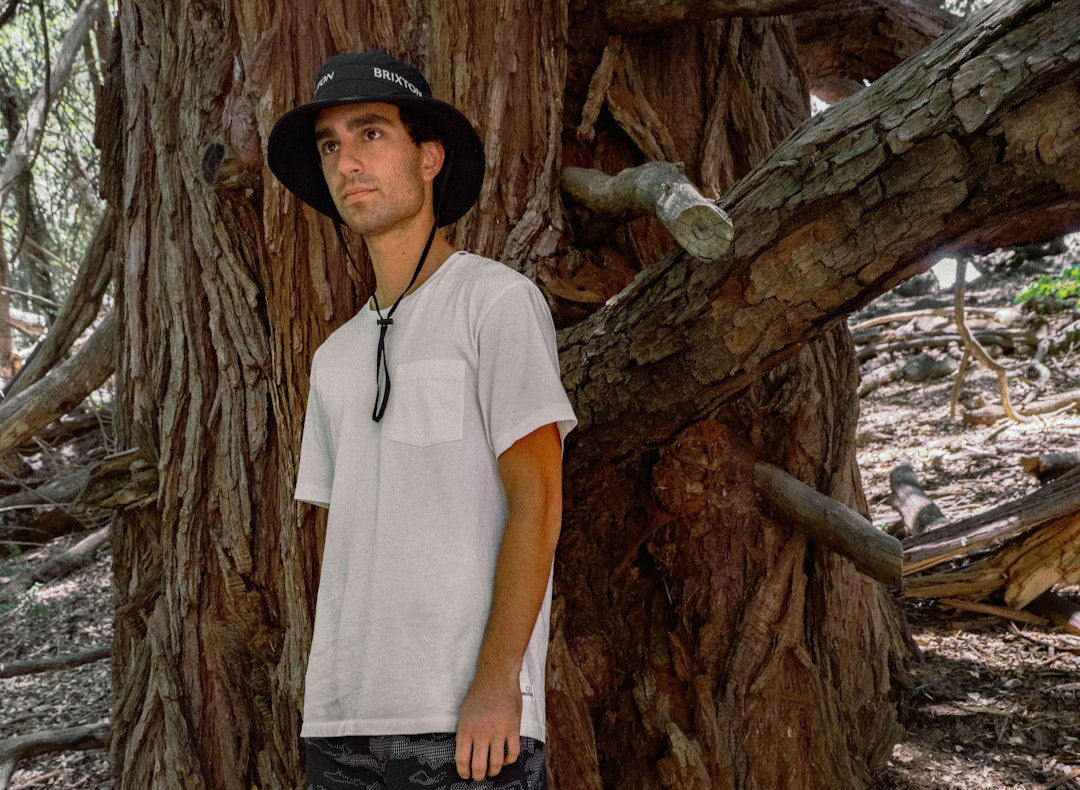 Unisex Journey Safari Hat in Black – Brixton