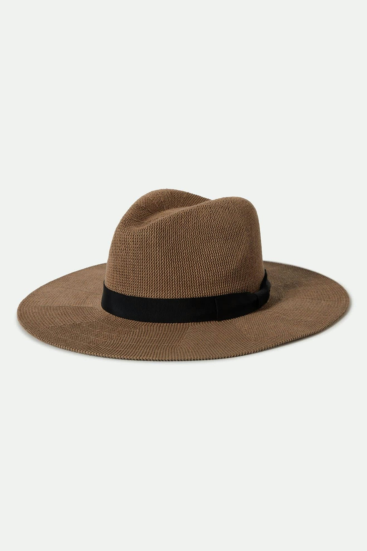 NWT Brixton Dark Brown Hat with Black Trim Brixton Men main image 3