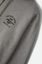 Men's Ford Mustang Hood in the color Heather Grey - Additional Laydown image