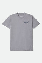 Men's Kinsey Standard T-Shirt in the color Heather Grey - Front Product View